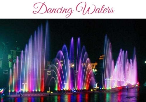 dancing waters show in Cyprus