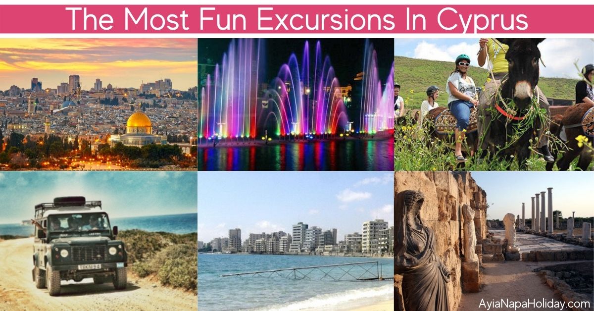 fun and affordable excursions to book when you are on holiday in Cyprus
